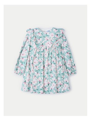 Mayoral Ежедневна рокля 4917 Зелен Regular Fit