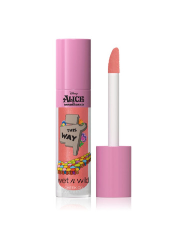 Wet n Wild Alice in Wonderland балсам за устни и руж цвят This Way 6,5 мл.