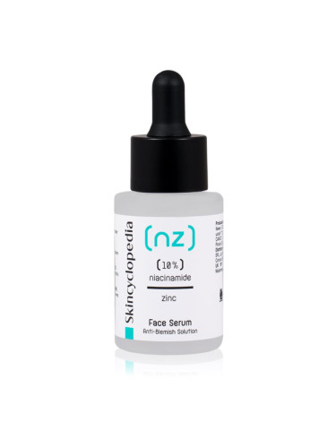 Skincyclopedia 10% Niacinamide Acid + Zinc серум за лице за проблемна кожа, акне 30 мл.