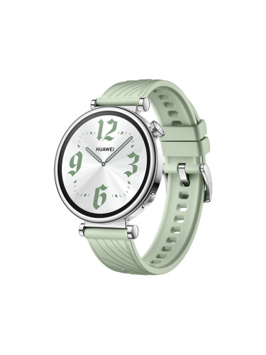 Huawei Watch GT 4 41mm Aurora-B19FG - Green Fluoroelastomer Strap