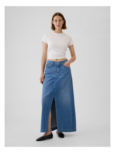 GAP Denim Maxi Skirt UltraSoft - Ladies