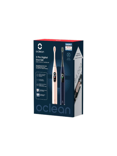 Oclean X Pro Digital Duo Set dark blue/gold (OCL554274)