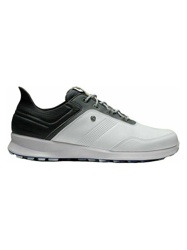 Footjoy Statos White/Charcoal/Blue Jay 43 Мъжки голф обувки