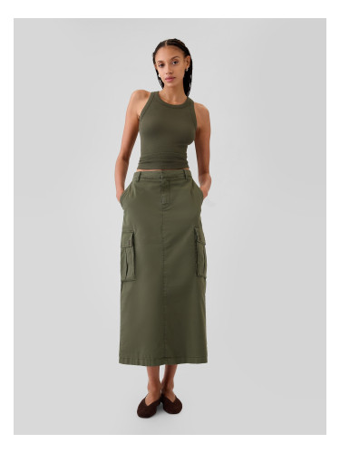 GAP Midi Skirt with Pockets Utility Cargo - Ladies