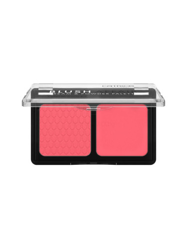 Catrice Blush Affair Cream & Powder Palette Руж за жени 6 g Нюанс 010 Stunning Strawberry