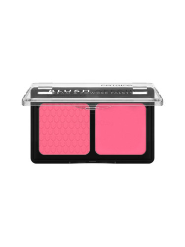 Catrice Blush Affair Cream & Powder Palette Руж за жени 6 g Нюанс 020 Pleasing Pink