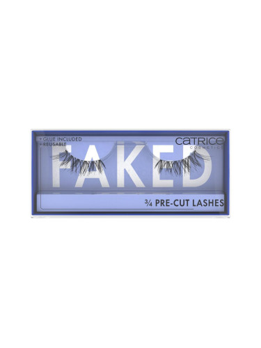 Catrice Faked 3/4 Pre-Cut Lashes Изкуствени мигли за жени 1 бр