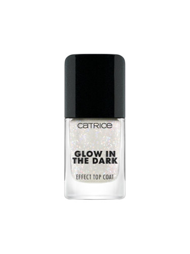 Catrice Effect Top Coat Glow In The Dark Лак за нокти за жени 10,5 ml Нюанс 020 All Nighter