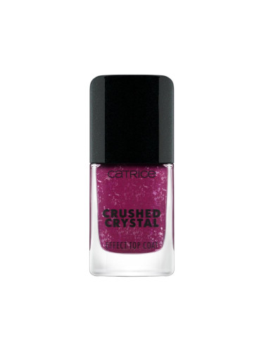 Catrice Effect Top Coat Crushed Crystal Лак за нокти за жени 10,5 ml Нюанс 010 Amethyst Aura