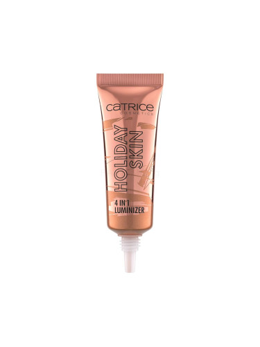 Catrice Holiday Skin 4in1 Luminizer Хайлайтър за жени 10 ml Нюанс 010 Catching Sunrays