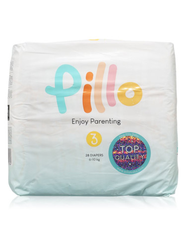 Pillo Premium Midi Size 3 еднократни пелени 6-10 kg 28 бр.