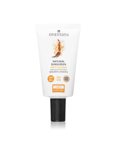 Orientana Natural Sunscreen тониращ крем за лице SPF 50+ 50 мл.