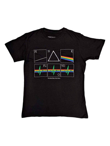 Pink Floyd Риза Prism Heart Beat Unisex Black S