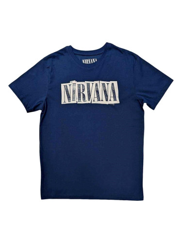 Nirvana Риза Box Logo Unisex Denim Blue S