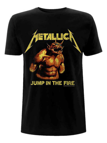 Metallica Риза Jump In The Fire Vintage Unisex Black XL