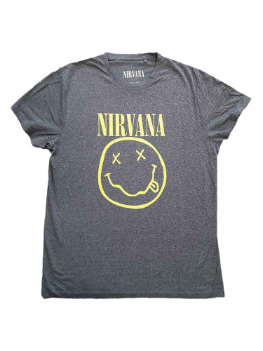 Nirvana Риза Yellow Happy Face Unisex Brindle M