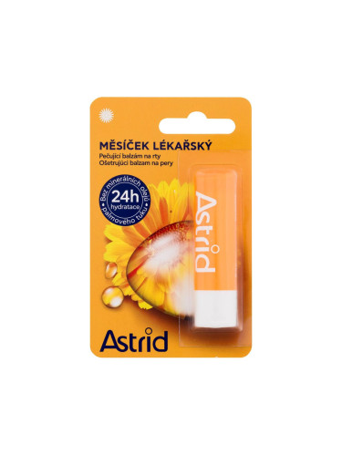 Astrid Calendula Caring Lip Balm Балсам за устни 4,8 g