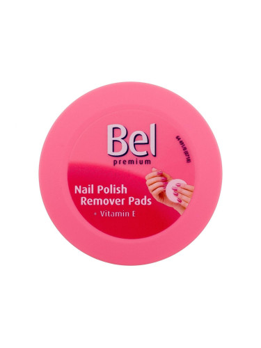 Bel Premium Nail Polish Remover Pads + Vitamin E Лакочистител за жени Комплект