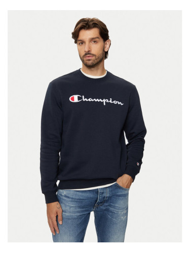 Champion Суитшърт 219204 Тъмносин Comfort Fit