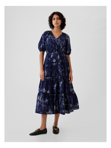 GAP Floral Shirt Maxi Dress - Ladies
