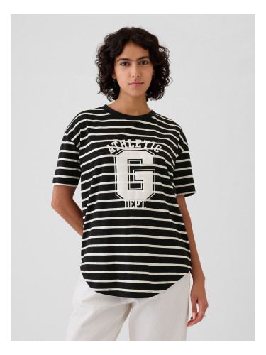 GAP Oversize Striped Athletic T-Shirt - Ladies