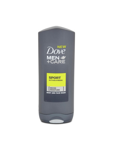 Dove Men + Care Sport Care Active + Fresh Душ гел за мъже 400 ml