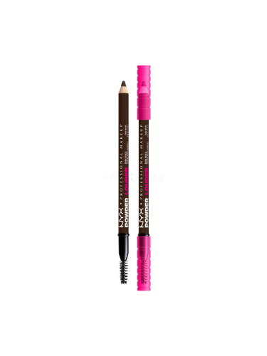 NYX Professional Makeup Powder Louder Brow Pencil Молив за вежди за жени 1,15 g Нюанс 08 Deep Brown