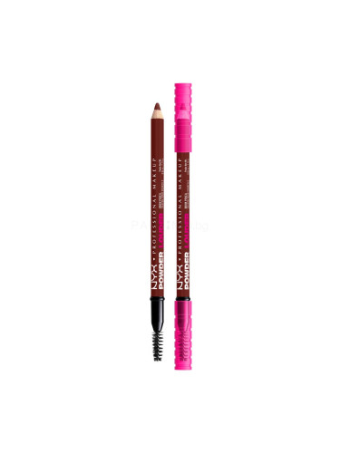 NYX Professional Makeup Powder Louder Brow Pencil Молив за вежди за жени 1,15 g Нюанс 04 Black Cherry