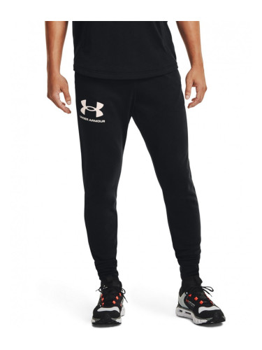 UNDER ARMOUR Rival Terry Jogger Black