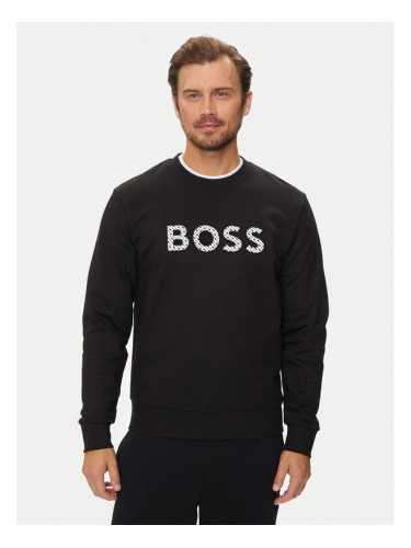 Boss Суитшърт C-Soleri 04 50521117 Черен Relaxed Fit