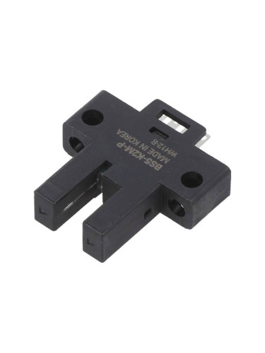 Оптичен датчик BS5-K2M-P, 5~24VDC, предавател-приемник (процеп), PNP, 5mm