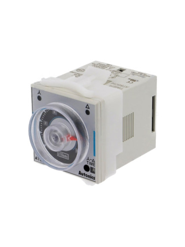 Реле за време AT8SDN, 24~240VDC/100~240VAC, звезда-триъгълник, 0.5~100sec, 5A/250VAC, NO+NC