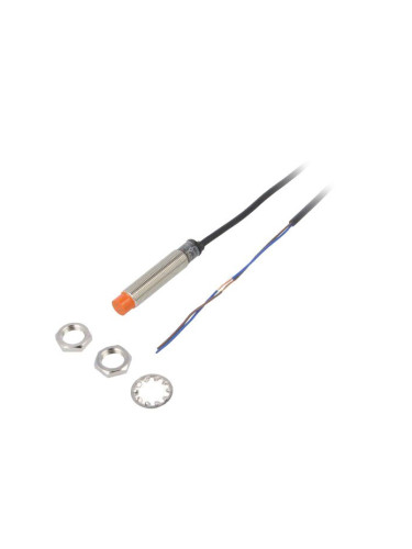 Индуктивен датчик PR12-4AC, 90~250VAC, NC, 4mm, M12x63mm, неекраниран