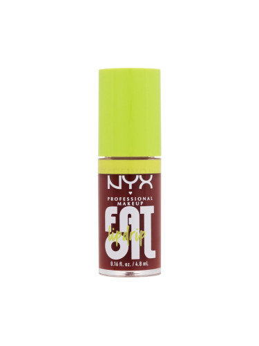 NYX Professional Makeup Fat Oil Lip Drip Масло за устни за жени 4,8 ml Нюанс 13 Losin Cone-Trol