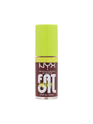 NYX Professional Makeup Fat Oil Lip Drip Масло за устни за жени 4,8 ml Нюанс 14 Inside Scoop