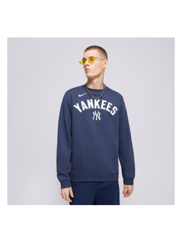 Nike Суитчър New York Yankees Mlb мъжки Дрехи Суичъри NKPU-012N-NK-N9P Тъмносин