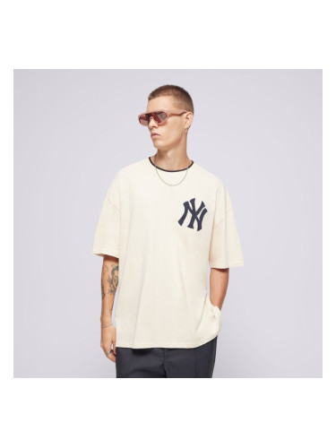 New Era Тениска Ws Nyy New York Yankees Ltcnvy мъжки Дрехи Тениски 60564866 Бежов