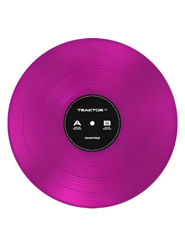 Native Instruments Traktor Control Vinyl DVS/Timecode Neon Pink Transparent