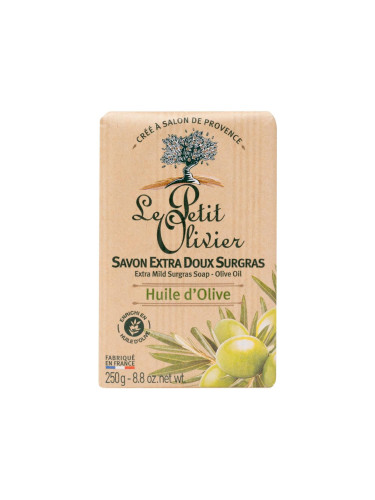 Le Petit Olivier Olive Oil Extra Mild Surgras Soap Твърд сапун за жени 250 гр