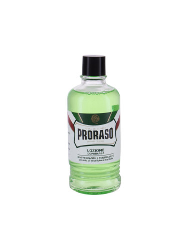 PRORASO Green After Shave Lotion Афтършейв за мъже 400 ml увреден флакон