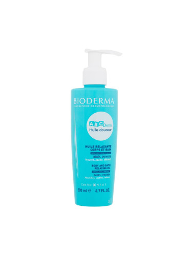 BIODERMA ABCDerm Huile Douceur Масло за тяло за деца 200 ml