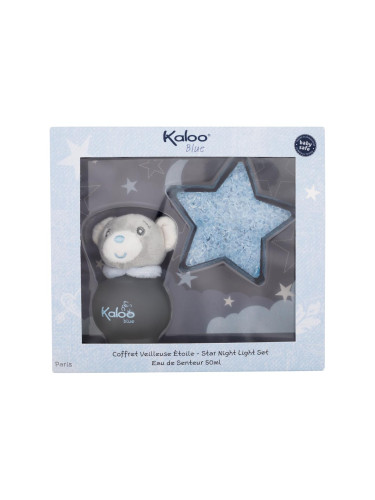 Kaloo Blue Подаръчен комплект спрей за тяло 50 ml + нощна лампа