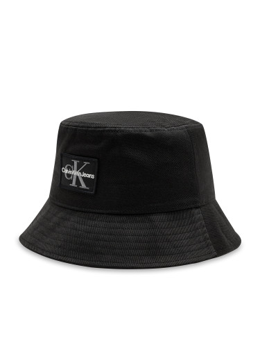 Капела Calvin Klein Jeans Mono Logo Patch Bucket Hat K50K512181 Черен