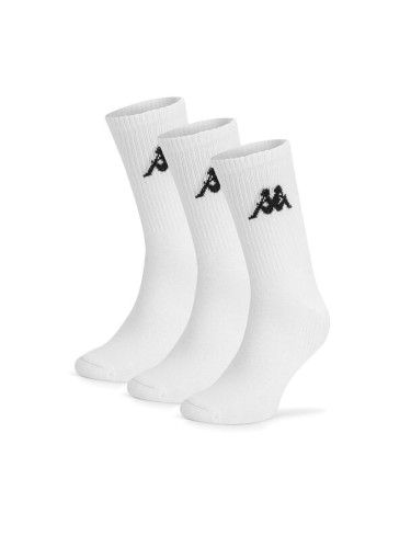 Kappa Дълги чорапи Z4448_AW24 (3-PACK) Бял