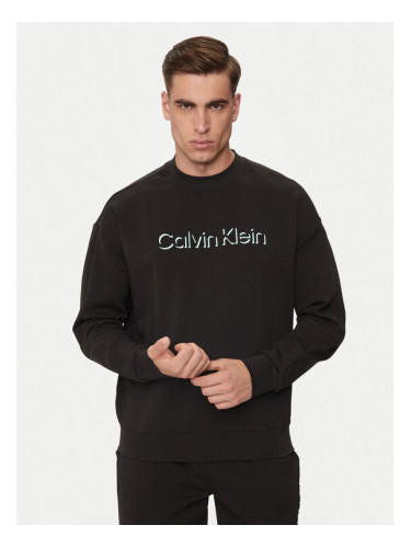 Calvin Klein Долнище анцуг Shadow Embosed Logo K10K113097 Черен Regular Fit