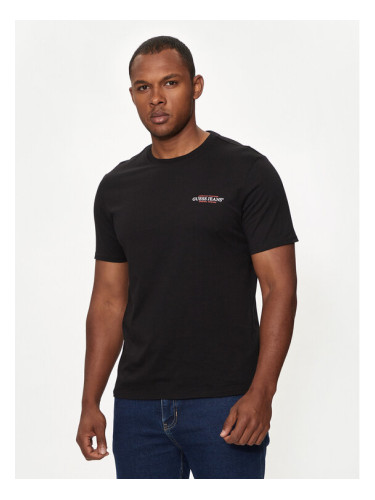 Guess Jeans Тишърт M4YI55 K8HM0 Черен Slim Fit