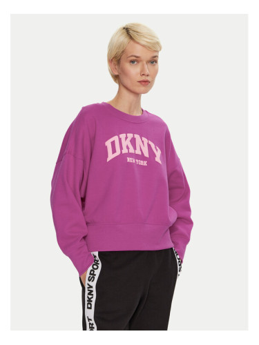 DKNY Sport Суитшърт DP4T9944 Розов Loose Fit