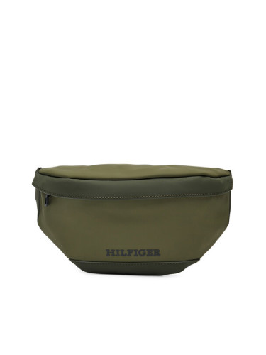 Tommy Hilfiger Чанта за кръст Monotype Pu Bumbag AM0AM12603 Каки