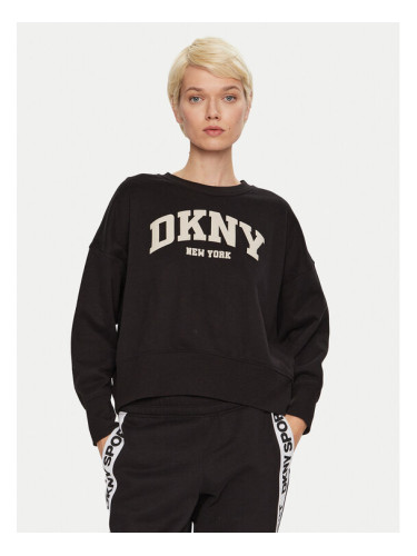 DKNY Sport Суитшърт DP4T9944 Черен Loose Fit