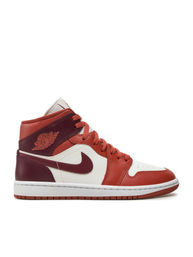 Nike Сникърси Air Jordan 1 Mid BQ6472 200 Кафяв